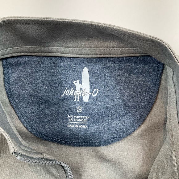 JOHNNIE-O Denny Performance Men’s 1/2 Zip Vest Gray Sz Small NWT MSRP $138 - Picture 4 of 10